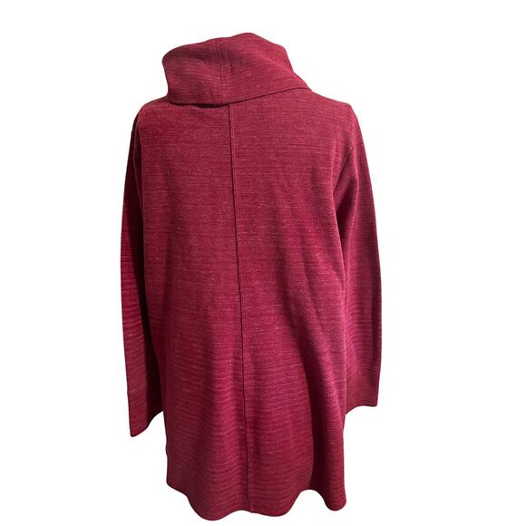 Duluth Trading Co. Red Mock Neck Long Sleeve Pullover – Women’s XXL EUC - Picture 3 of 6